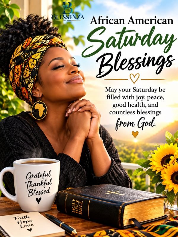 African American Saturday Blessings Images