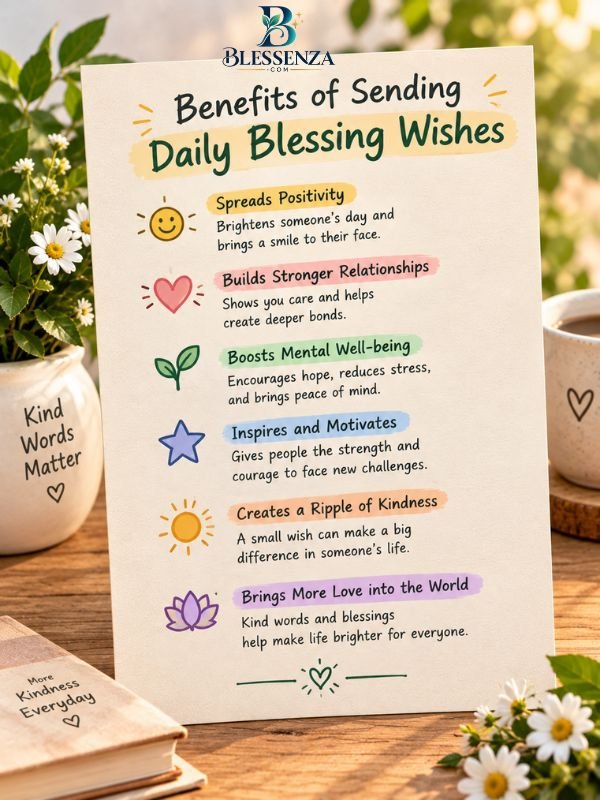 Benefits of Sending Daily Blessing Wishes