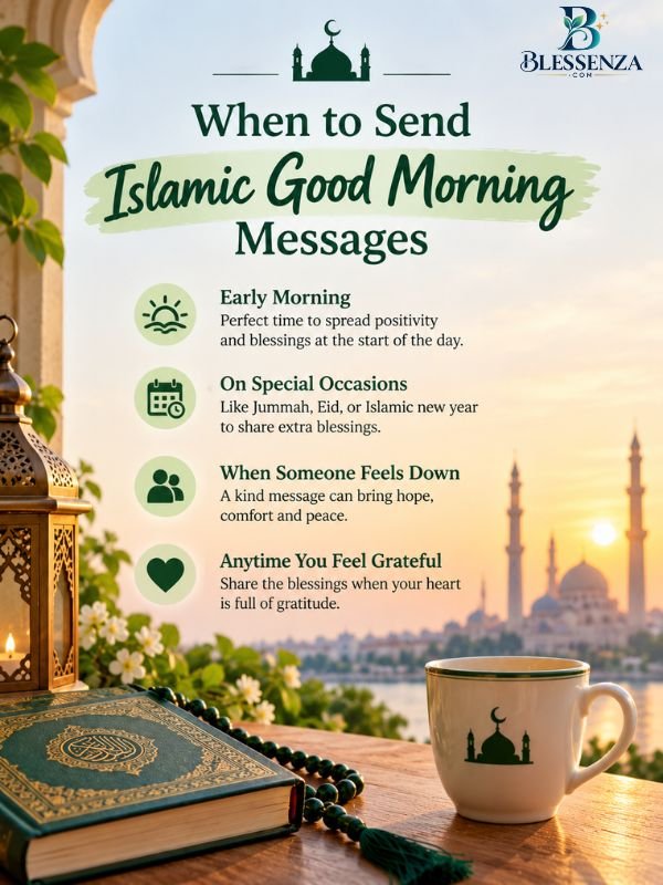 When to Send Islamic Good Morning Messages