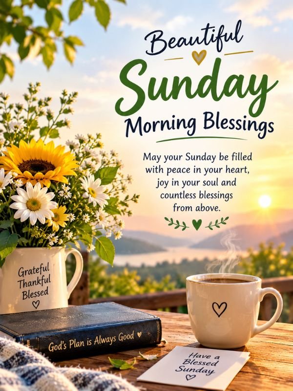 Beautiful Sunday Morning Blessings