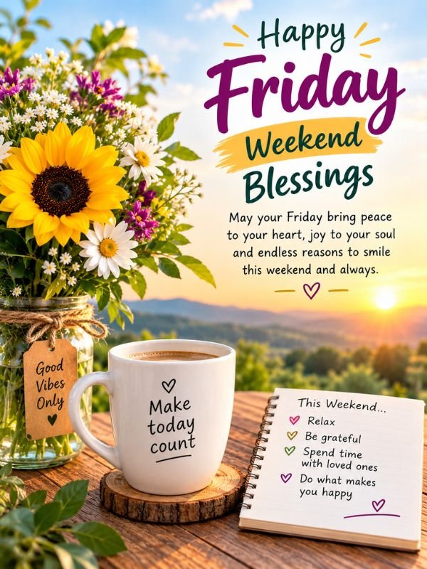 Friday Weekend Blessings and Positive Messages