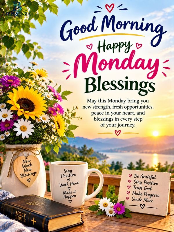 Good Morning Happy Monday Blessings