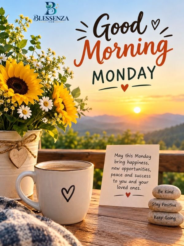 Good Morning Monday Blessings for Family and Friends