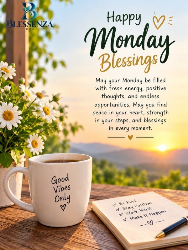 Inspirational Monday Blessings Quotes