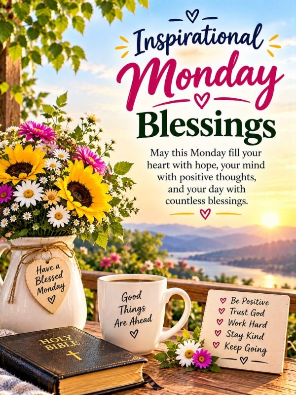 Inspirational Monday Blessings
