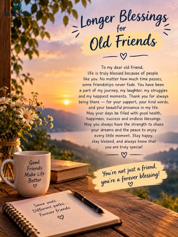 Longer blessings for old friends