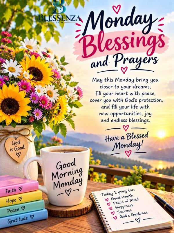Monday Blessings and Prayers