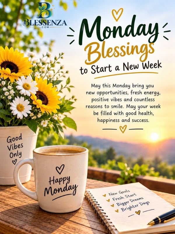 Monday Blessings to Start a New Week