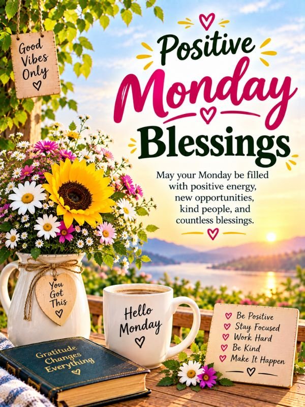 Positive Monday Blessings