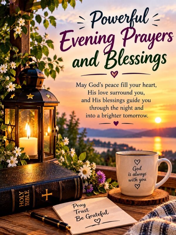 Powerful Evening Prayers and Blessings