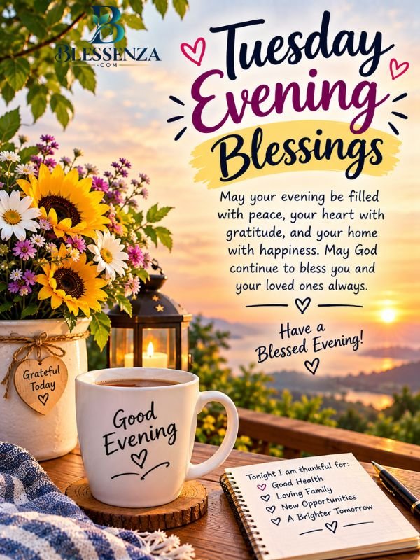 Tuesday Evening Blessings