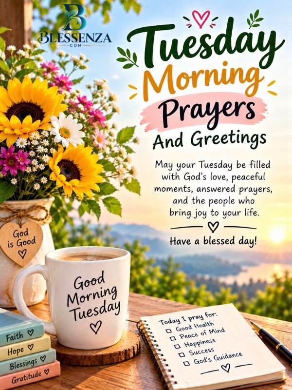 Tuesday Morning Prayers And Greetings