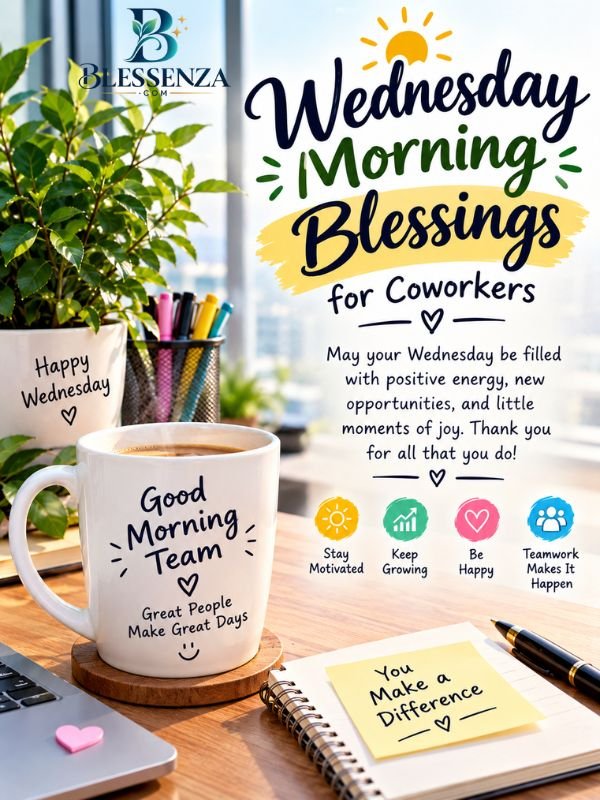 Wednesday Morning Blessings for Coworkers