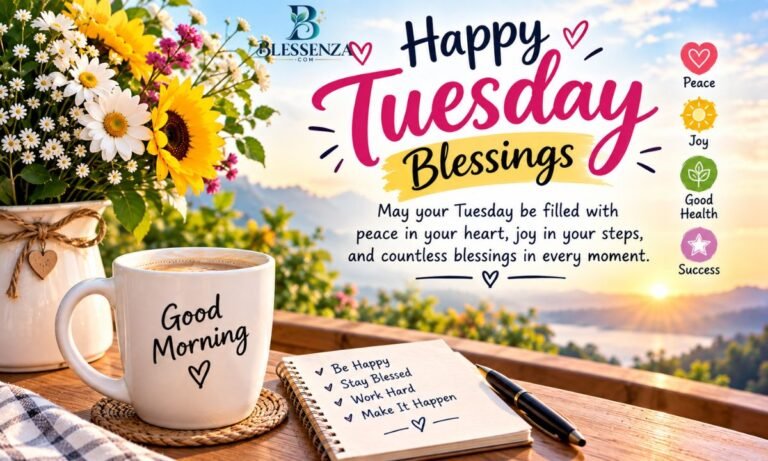 150+ Happy Tuesday Blessings, Prayers & Beautiful Images