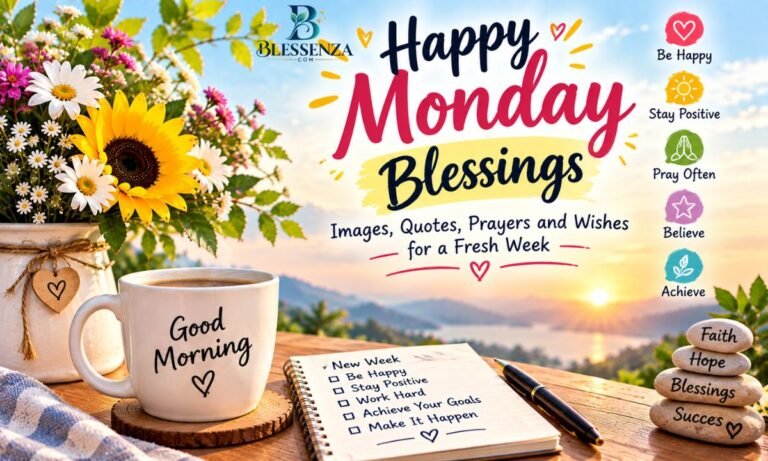 Happy Monday Blessings Images, Quotes, Prayers and Wishes for a Fresh Week