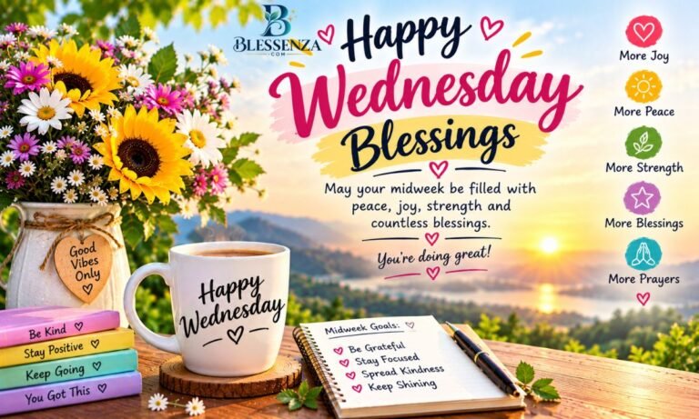 Happy Wednesday Blessings Images, Quotes and Prayers to Lift Your Midweek