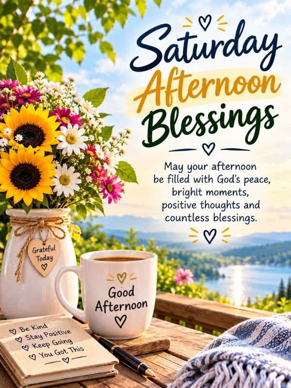 Saturday Afternoon Blessings
