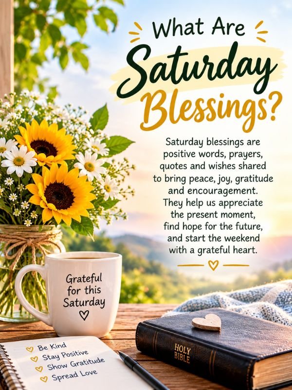 What Are Saturday Blessings